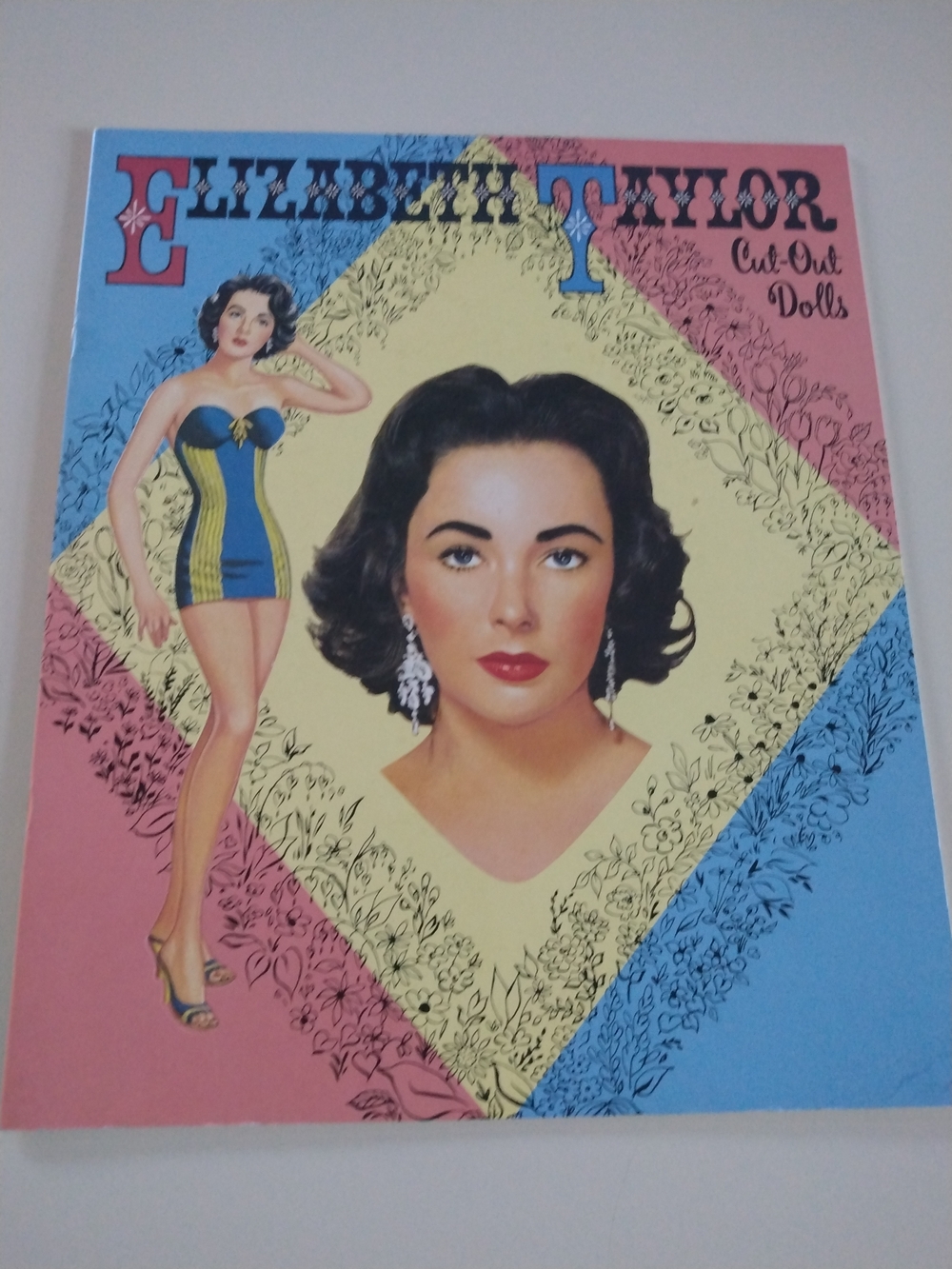 Elizabeth Taylor Cut-Out Dolls Vintage - 1957